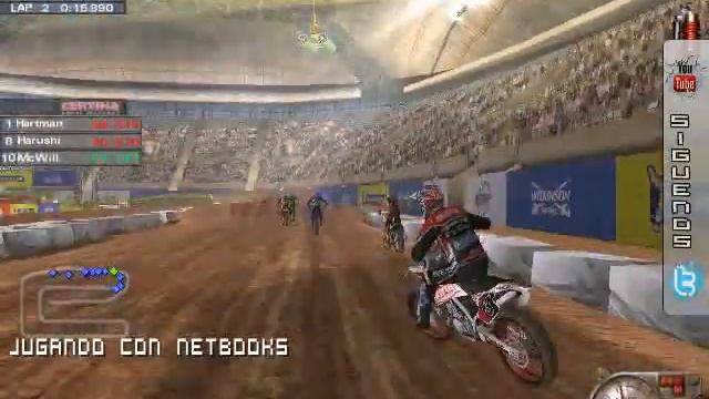 Moto Racer 3 En Netbook Con GMA 3600