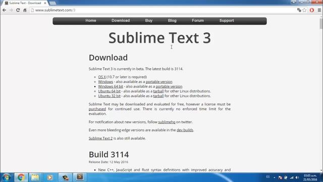 CURSO DE SUBLIME TEXT 3 - 2. Descarga E Instalación De Sublime Text