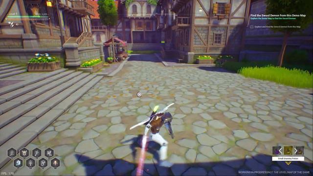 W.I.P #29 RPG Metanoia Chronicles (Plunge Attack Test + LoL Runes Test) UE4 & Wingfox