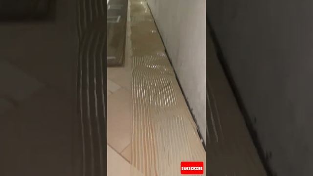 Настил инженерной доски. Installation Of A Wooden Engineering Board.