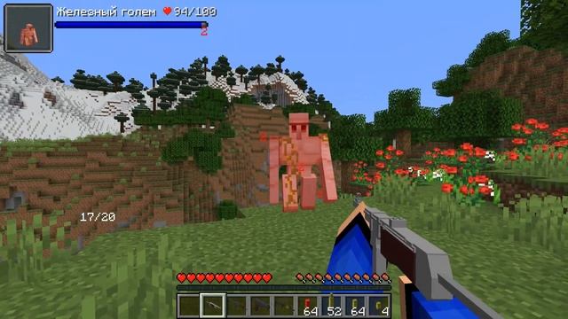 ОГНЕСТРЕЛЬНОЕ ОРУЖИЕ В МАЙНКРАФТ | ОБЗОР МОДА MINECRAFT Old Guns