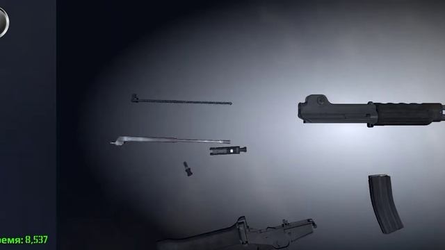 Симулятор сборки/разборки оружия: автомат Daewoo K 2. Сборка/разборка автомата