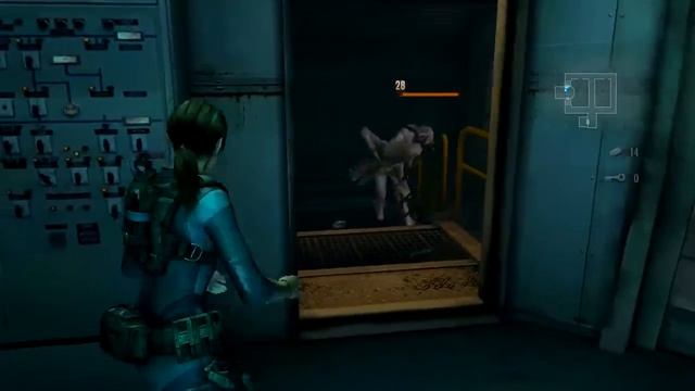 Resident Evil Revelations Raid Mode Stage #14 Trench, Rank S, Trinity Bonus, Jill Valentine