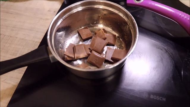 Шоколадные конфеты с печеньем