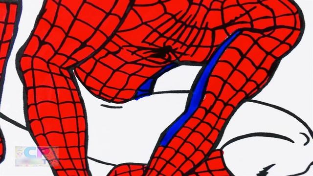 Glitter Spiderman Coloring Pages, How To Creat Picture Of Spiderman With Glitter Layered On It