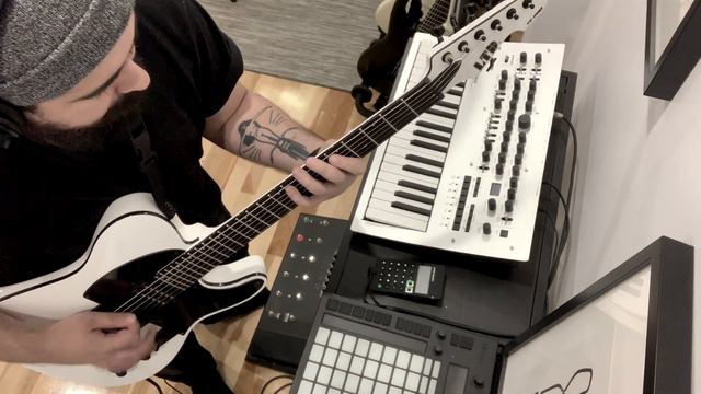 As I Lay Dying - The Darkest Nights (GUITAR COVER) GP Tabs + Helix Patch