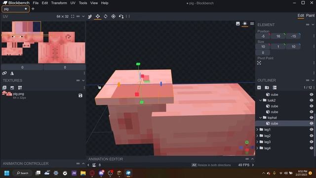 Blockbench Tutorial | How To Make Custom Entity Models! | MannyQUESO