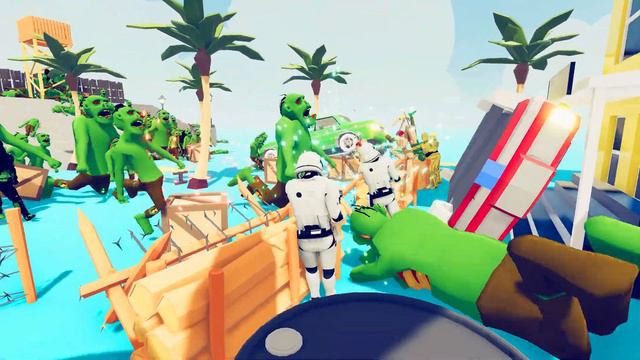 Starwars Vs Zombie 200 Units - Totally Accurate Battle Simulator TABS
