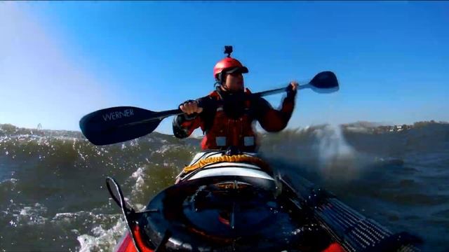 Cool Day In Kolding Bay - Reflex Waves Close To Industry Harbor.