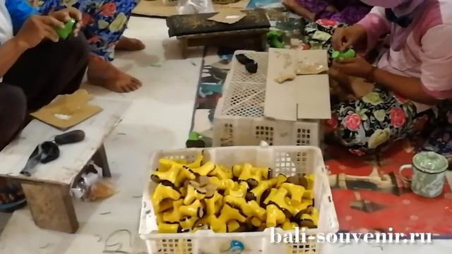 Производство уток из корня бамбука