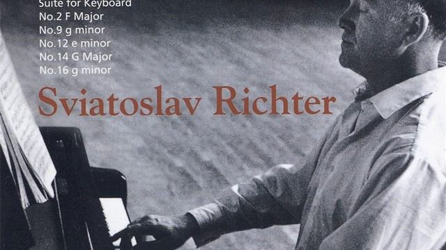 Sviatoslav Richter plays Handel keyboard suite in G Major, no.14, HWV 441（1980）