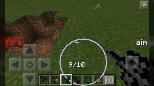 Обзор мода майнкрафт пе DesnoGuns