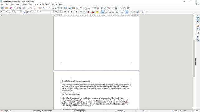 LibreOffice How To Add Page Tutorial