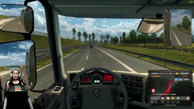 Первое путешествие из Милана Euro Truck Simulator 2