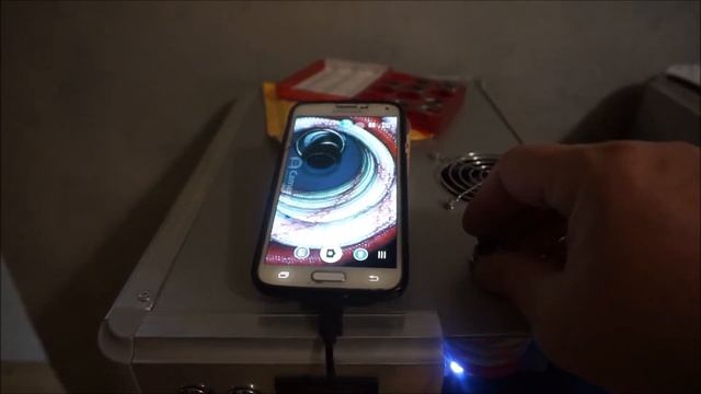 Отжиг гильзы глазами камеры