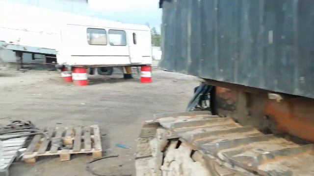 Т-170 Бульдозер пуск после ремонта