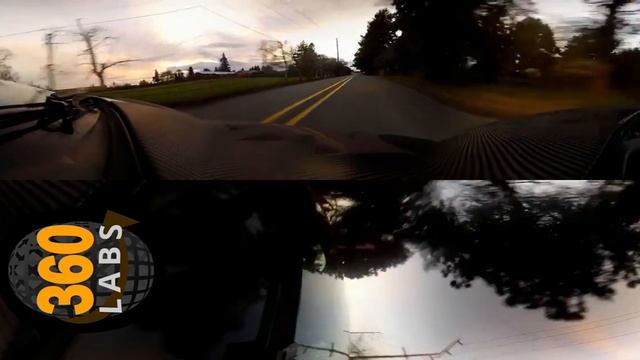 WOOW!!! Тест драйв Ламборджини в 360 градусов!