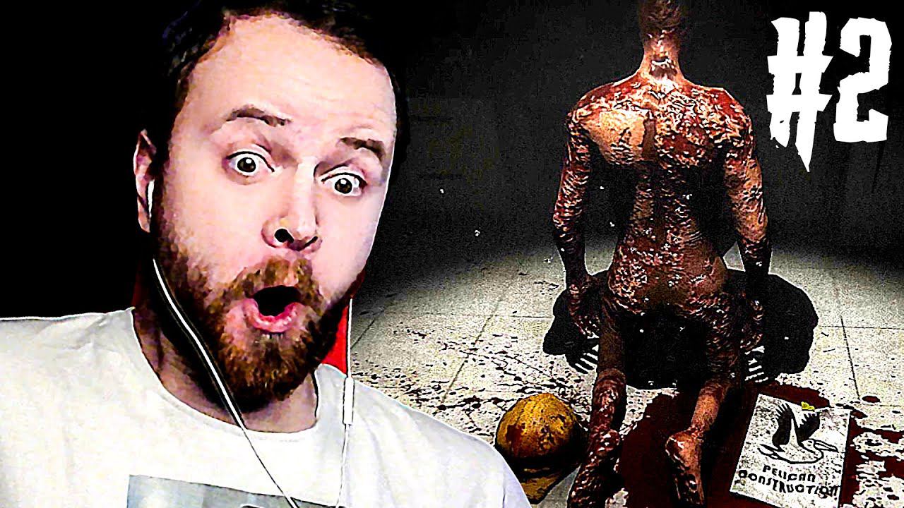СКРИМЕР ДО УСРАЧКИ!  WOUNDED THE BEGINNING ПРОХОЖДЕНИЕ 2  ИНДИ ХОРРОР ИГРА