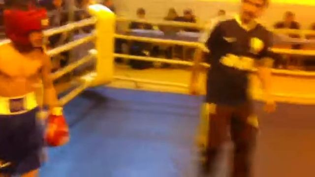 1 бой 2 раунд Магомедрасула кикбоксинг