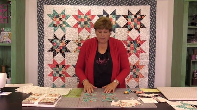 Make A Four Patch Stars Quilt With Jenny Doan Of MIssouri Star! (Video Tutorial)