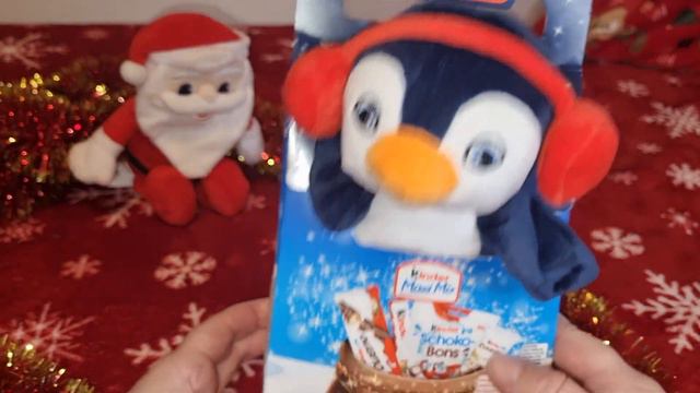 Новогодние сладкие подарки Kinder и Milka