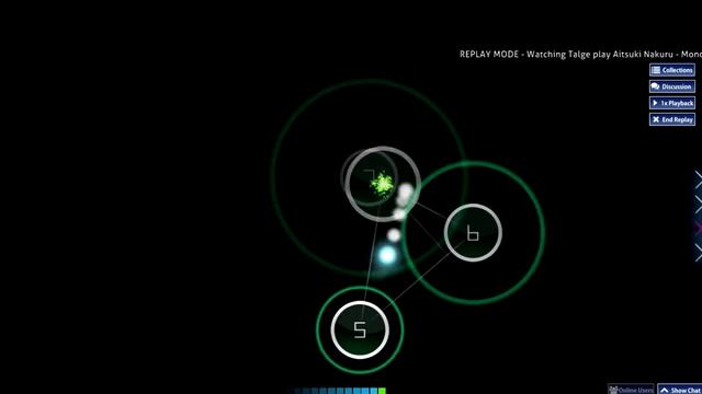 [Osu!] Aitsuki Nakuru - Monochrome Butterfly [Uniform] (A) (93.85%) (187pp) // Talge (3100pp)