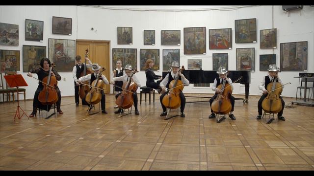 2018-12-08 Ансамбль виолончелистов Крещендо на фестивале виолончельной музыки