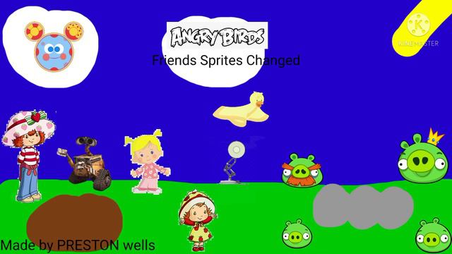 Look At My New Mode It's Called Angry Birds Friends Sprites Changed! (Made By PRESTON Wells)