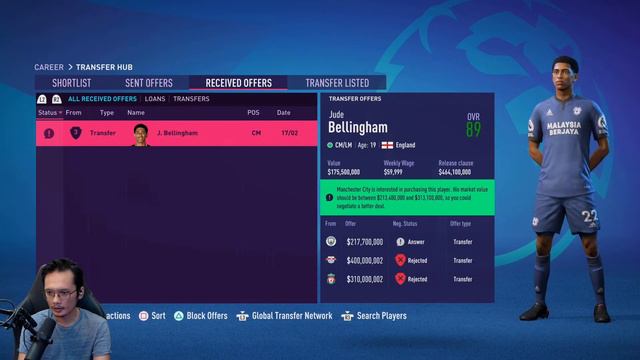 Ep 19🔴DENDAM TERBALAS ( FIFA MANAGER MODE)