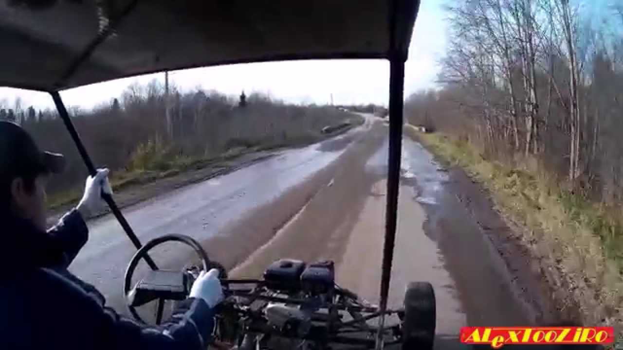 Багги, выезд на трассу Lifan 168F2-RD