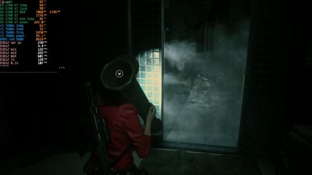 Resident Evil 2 Remake Ryzen 5 7600x RX 5700 XT Full Hd