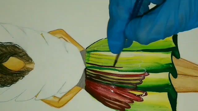 Cocktail Dress Illustration|Fashion Illustration|By Tabi Bangash