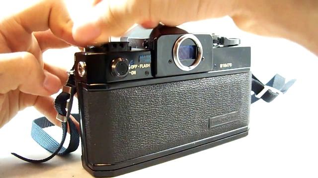 Canon Old F-1 35mm Film SLR Camera Review