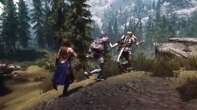 Skyrim Dance Mod - Girls