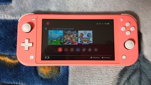 Лучшая портативная консоль NINTENDO SWITCH LIGHT среди портативок.
