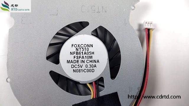 Laptop CPU Cooling Fan For Foxconn NT510 NFB61A05H FSFA10M DC5V 0.3A New Original