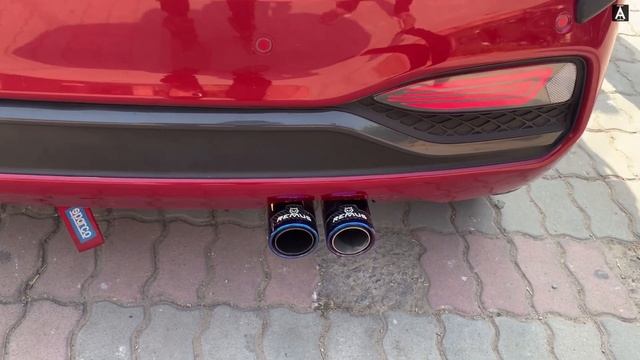 Hyundai I20 With LOUD EXHAUST & 17inch Wheels | Hyundai I20 Modification | Modified I20 From Delhi