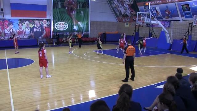 Финал чемпионата Москвы по баскетболу среди девушек 1996-1998 г.р