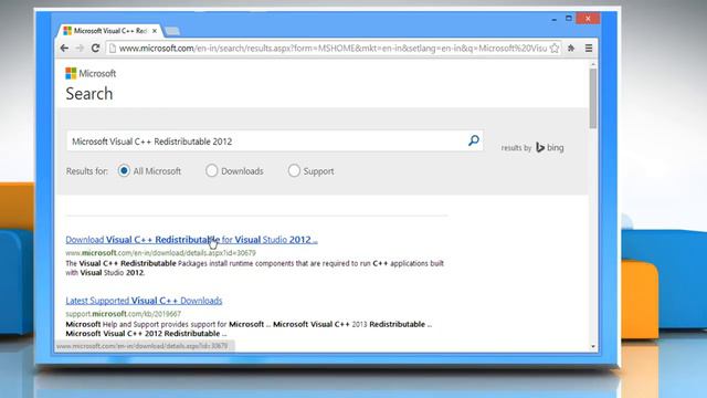 The Program Can't Start Because MSVCR110.dll Is Missing From Your Computer
