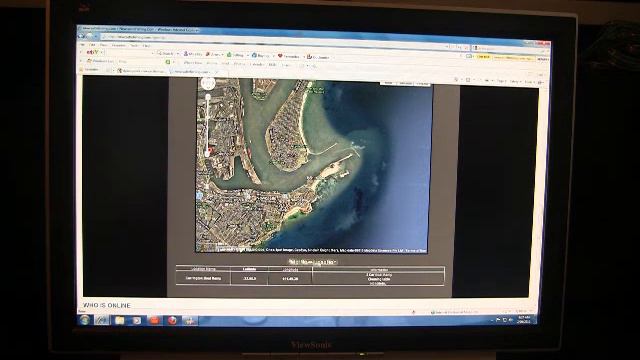 Interactive Google GPS map for Newcastle Fishing
