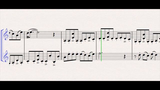 Flowers (Miley Cyrus) For Violin Duet | SHEET MUSIC