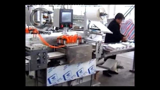 Оборудование для упаковки медицинских расходных материалов в четырех шовный пакет