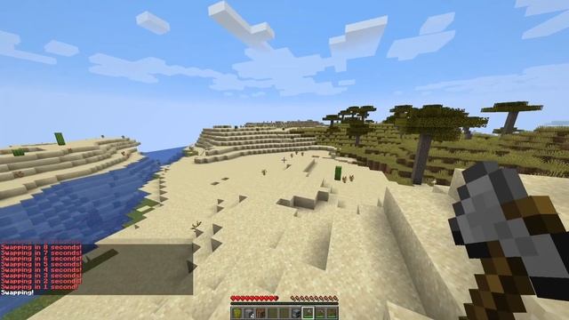 МАЙНКРАФТ БИТВА ГДЕ МЫ МЕНЯЕМСЯ МЕСТАМИ | Minecaft ДатаПак Death Swap