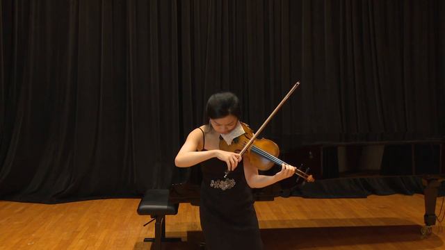 I-Jung Huang - J. S. Bach Solo Violin Sonata BWV 1001, Adagio