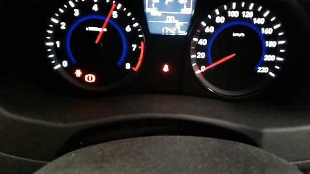 2018 HYUNDAI ACCENT 1.6 ENGINE TEST NMW07061