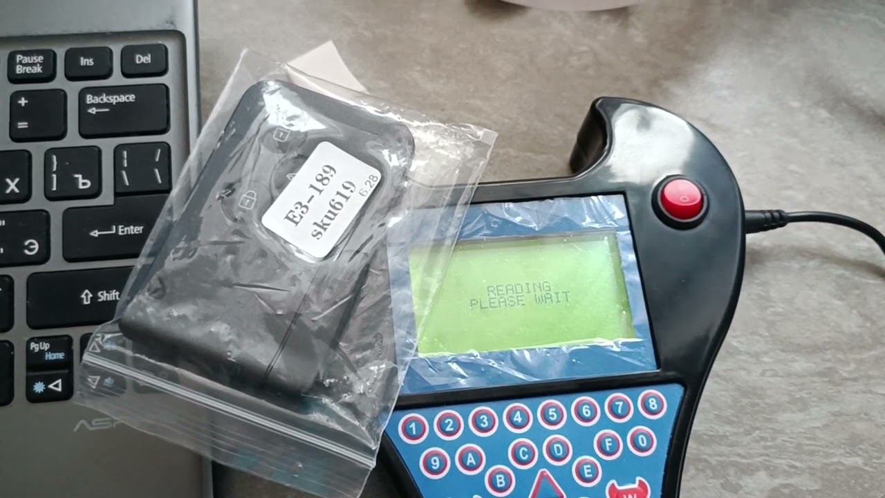 Key Card Renault Megane Scenic 2 Test