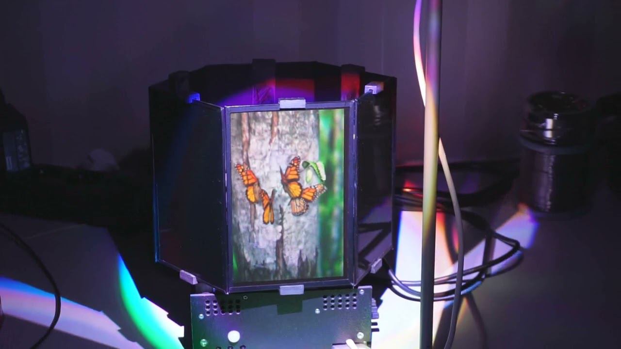 Holoprinter Test 09/05/2023 (Hologram Tests + Automatic System For Displaying) - 03