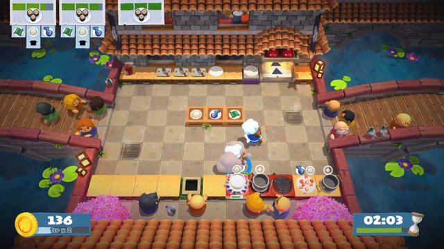 Overcooked 2 Levels 1-3!