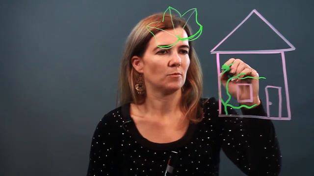 How To Draw Ivy Vines On A House