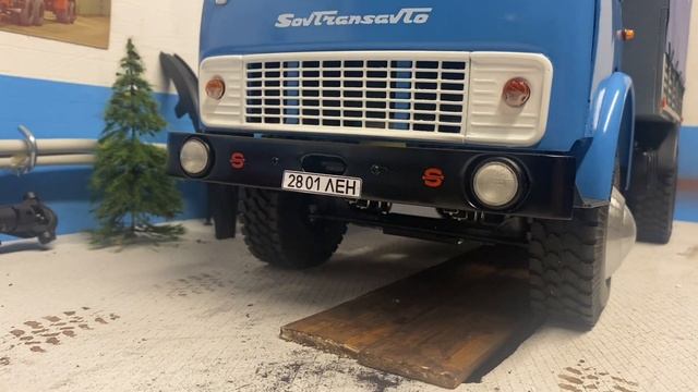 Маз 5335 готов!?1:12 RC kingkong rc chassis Maz 5335